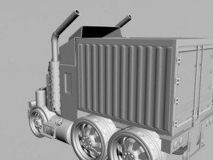 mini truck 3D Model