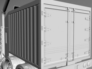 mini truck 3D Model