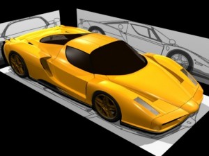 ferrari enzo Model 3D