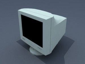 monitor samsung 753dx Modello 3D