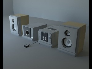 samsung home cinema 3D Модель