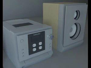 samsung home cinema 3D Model