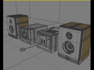 samsung home cinema 3D Model