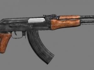 ak47 Modello 3D