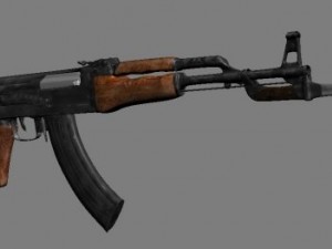 ak47 Modèle 3D