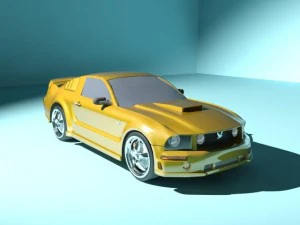 ford mustang 3D Model