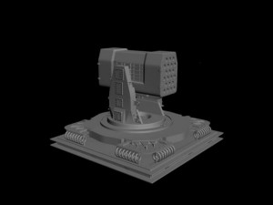 airframe missile launcher Model 3D