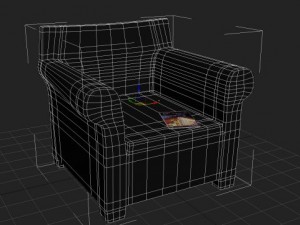 armchair 3D Модель