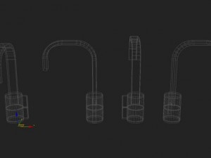bath faucet 3Dモデル