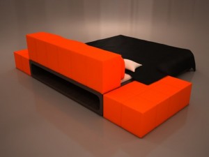 bed 3D Model