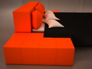 bed 3D Model