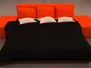 bed 3D Model