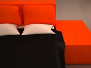 bed 3D Model
