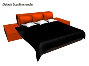 bed 3D Model