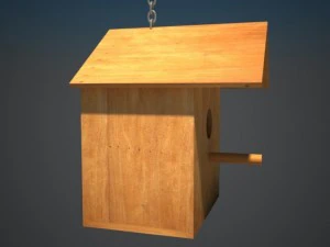 kuş evi 3D Model