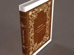 35 textured models of books 3D Model