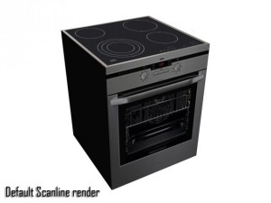 low poly cooker 3D 模型