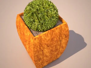 bush 3D Model