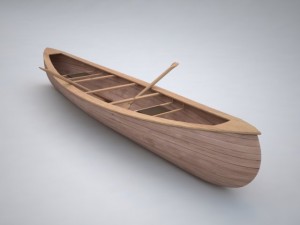 canoe Modelo 3D