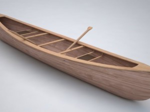 canoe Modelo 3D