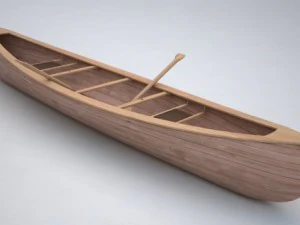 kajak Model 3D