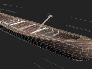 canoe Modelo 3D