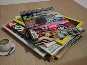 magazines 3D-Modell