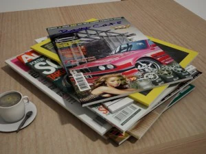 tijdschriften 3D Model