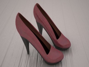women shoes 3D Model
