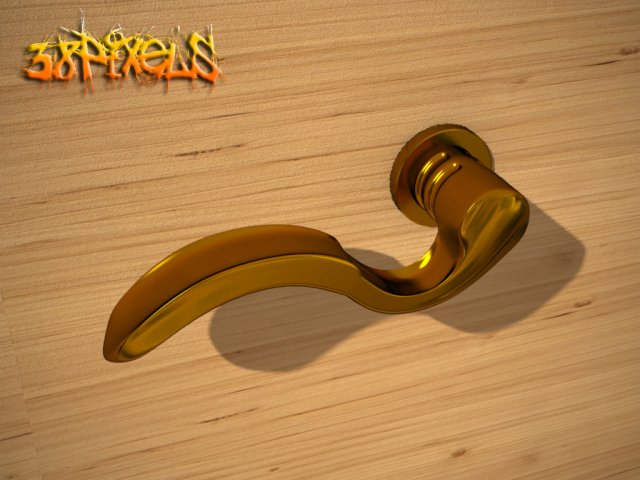 door handles 3Dモデル .c4d .max .obj .3ds .fbx .stl .blend 