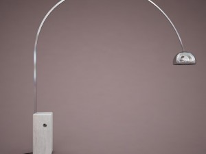 arco floor lamp Modèle 3D