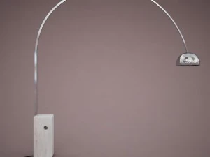 arco floor lamp 3D Model