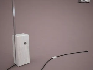 arco floor lamp 3D Model
