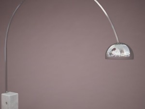 arco floor lamp Modèle 3D