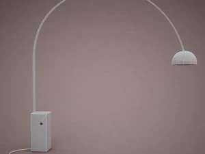 arco floor lamp 3D Model