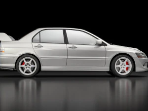mitsubishi lancer evolution 8 3D Model