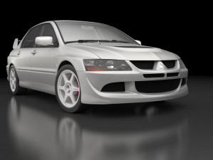 mitsubishi lancer evolution 8 3D Модель