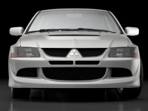 mitsubishi lancer evolution 8 3D Model