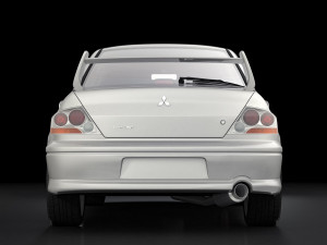 mitsubishi lancer evolution 8 3D 모델