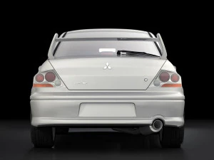 mitsubishi lancer evolution 8 3D Model