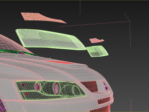 mitsubishi lancer evolution 8 3D 모델