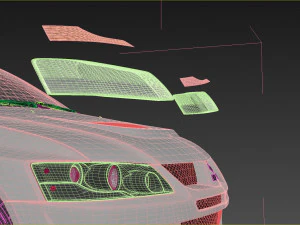 mitsubishi lancer evolution 8 3D Model