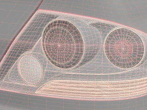 mitsubishi lancer evolution 8 3D Model