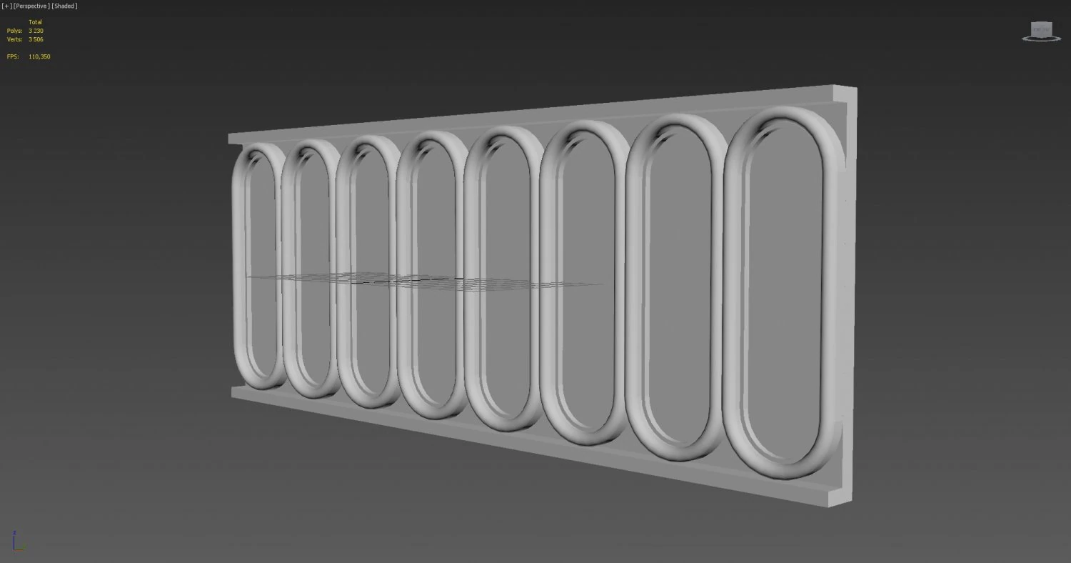 frieze 3D Model .c4d .max .obj .3ds .fbx .stl .blend