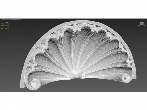 white arch 3D-Modell