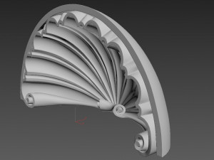 white arch 3D-Modell