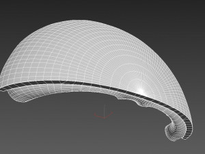 white arch 3D-Modell