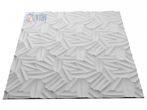pannel leaves down Modelo 3D