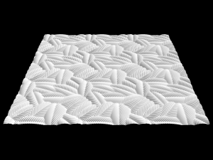 pannel leaves up 3D Модель
