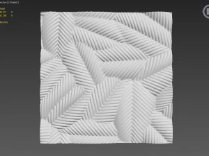 pannel leaves up 3D Model